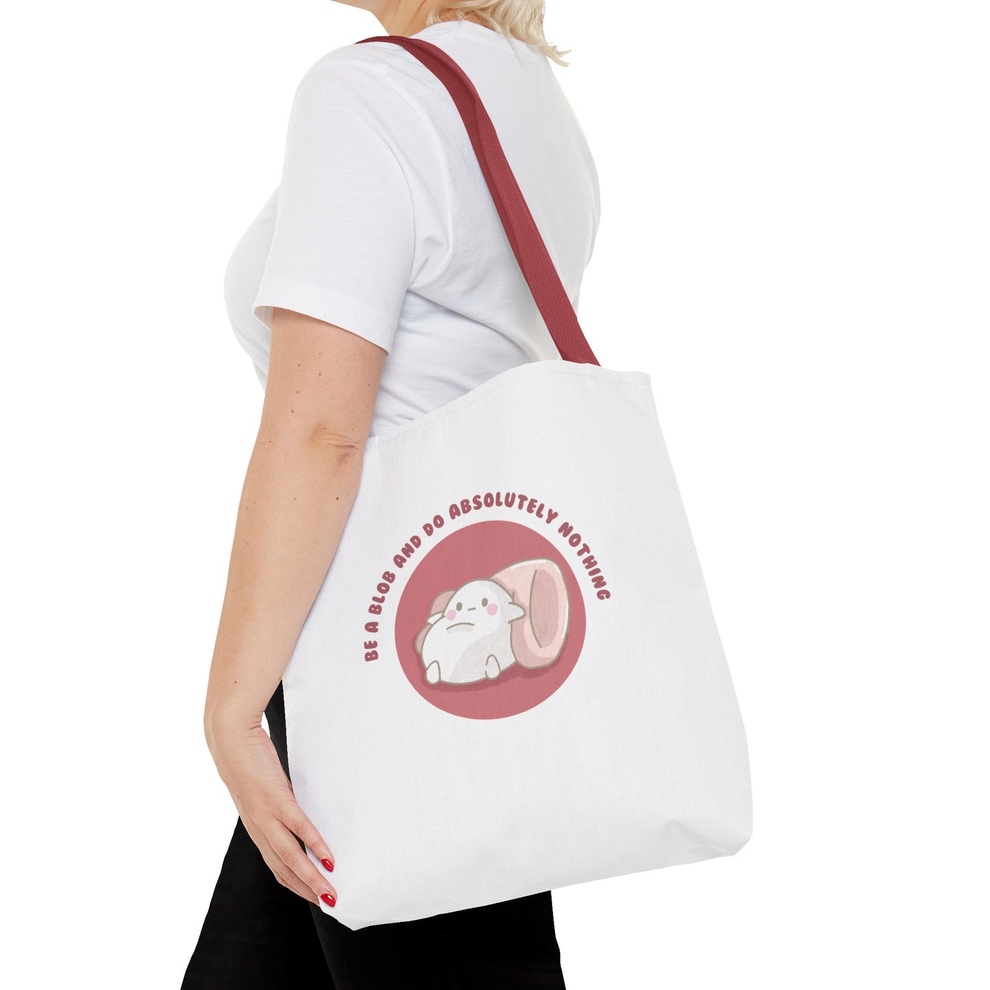 Everyday Cute Tired Blob Tote Bag