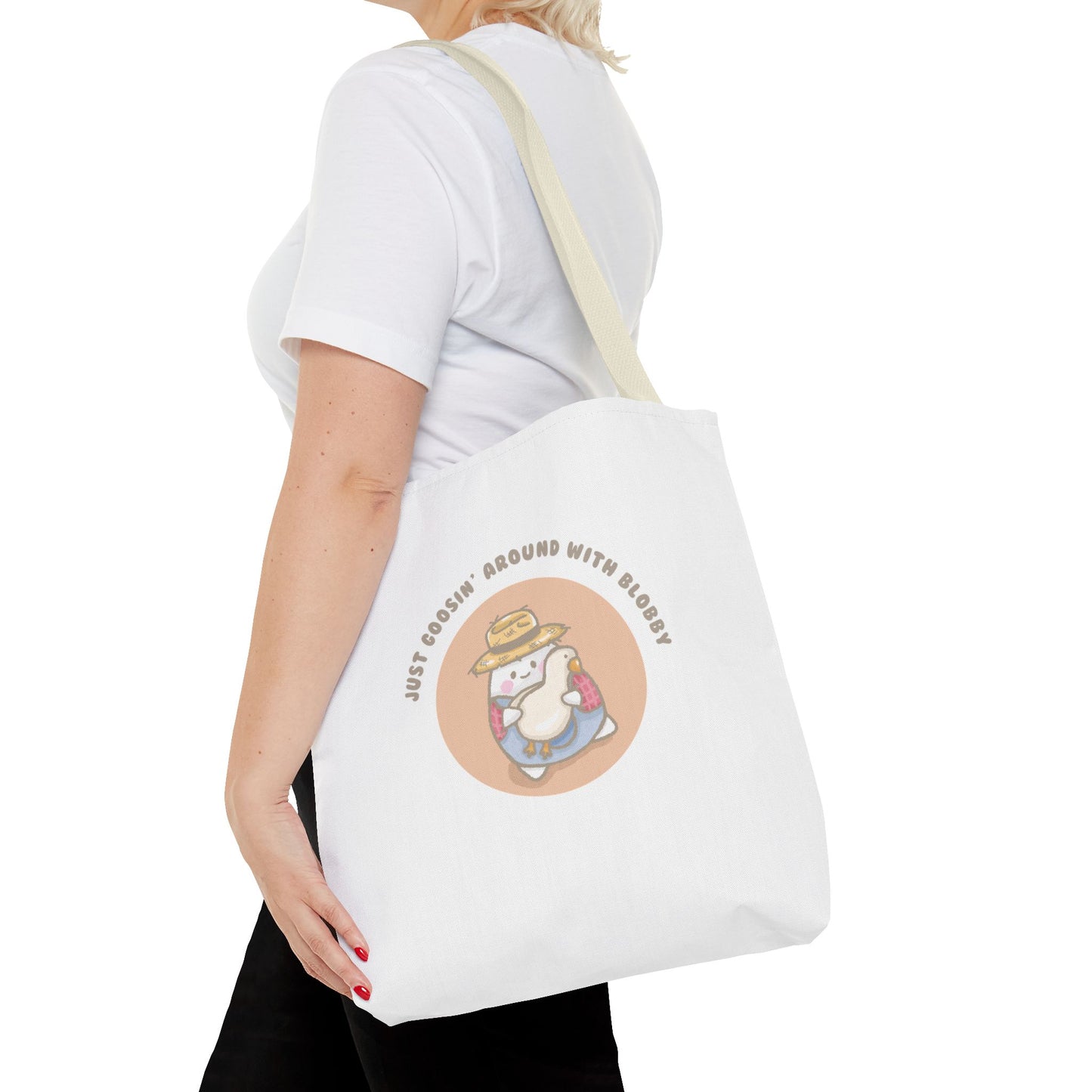 Everyday Cute Goose Blobby Tote Bag