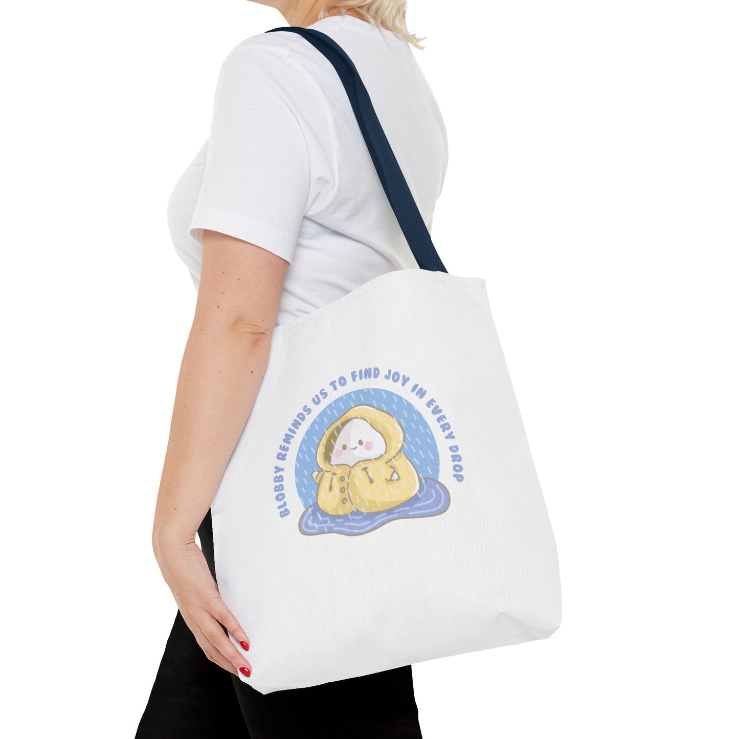 Everyday Cute Rain Blob Tote Bag