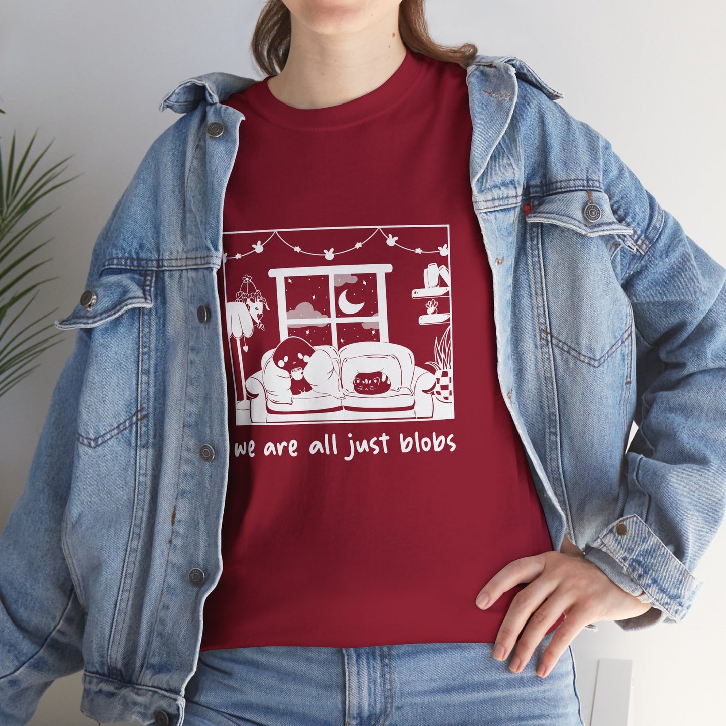 We Are All Just Blobs Print T-Shirt